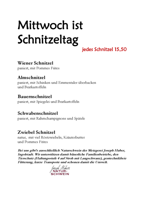 schnitzelkarte
